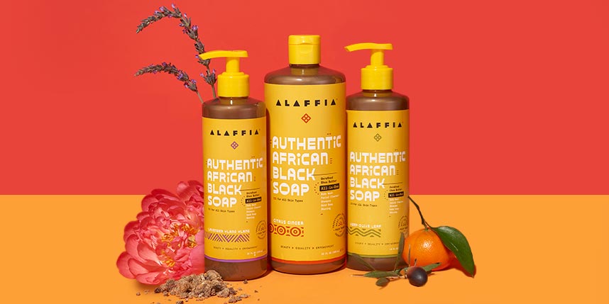 All-In-One African Black Soap: For Hair and Body: Face Cleanser