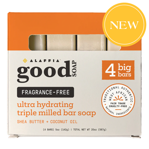 Good Soap Bar Soap Multipack Unscented