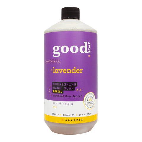 Good Soap Hand Soap, Lavender – Alaffia