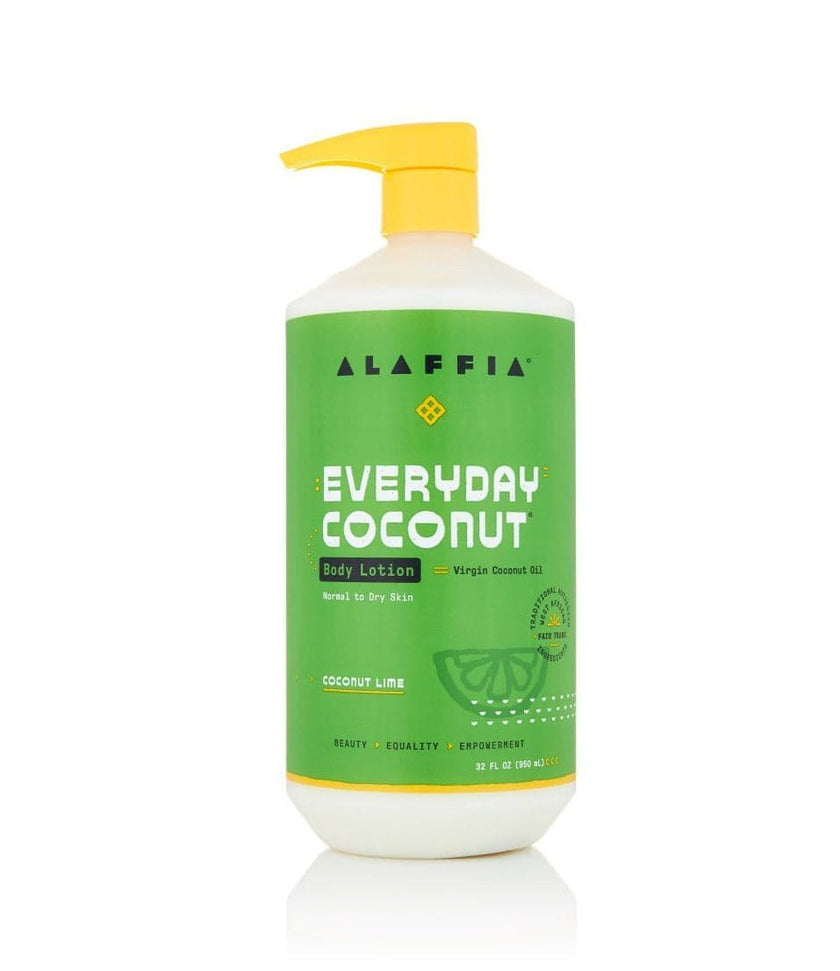 Ultra Hydrating Body Lotion: Coconut Lime 32 Oz – Alaffia